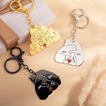 Personalized Engraved Papa Mama Bear Keychain Bag Charm with 1-7 Baby Bears and Names Love Heart  Family Keepsake Gift for Dad Mom Grandparent