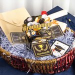 Personalized Handmade 3D Graduation Pop Up Box Card with Money Envelope and Greeting Card Graduation Congratulations Gift for Graduates