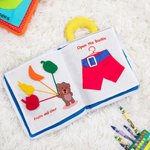 Personalised Montessori Early Education Non-Toxic Soft Cloth Book for Children
