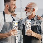 Henkilökohtainen Cool Dad Fist Bump 3D Effect 20oz Skinny Tumbler 1-6 Kid nimet Happy isänpäivä lahja isälle isoisä isoisä