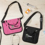 Personalisierte tragbare Stethoskop Geburt Blume Name Krankenschwester Aufbewahrungstasche Taille mit Klebeband Halter medizinische Absolventen Gesche