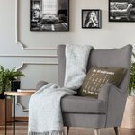 Personalisierte Multicolor lustig Grill werfen Kissenbezug mit Namen Vatertag Geburtstag Geschenk für Vater Kochen Liebhaber