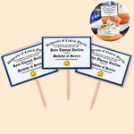 Personalized Graduation Diplomas Cupcake Toppers Set of 12 Graduation Party Biscuit Cake Decoration Gift for Graduates Class of 2025