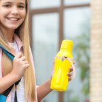 Personalised Silicone Water Bottle Holder with Strap and Birth Flower Initial Charm Fits for 8-40oz Stanley Tumbler Birthday Gift for Family Friend