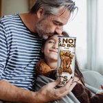 Personalized Dad Bear and Baby Bear 20oz Straight Skinny Tumbler with Straw 1-7 Kid Names Father's Day Gift for Dad