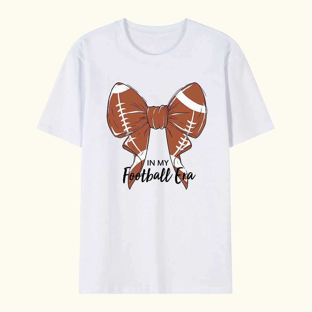 T-shirt 100% Coton Enfant Adulte Personnalisé avec Nom Noeud de Papillon en Balles des Sports Cadeau d'Anniversaire pour Amoureux du Sport Famille