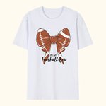 Personalisierte Coquette Bogen Volleyball Basketball 100% Baumwolle Kind Erwachsene T-Shirt mit Namen Geburtstag Party Geschenk für Sportliebhaber Fam