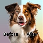 Personalized Waterproof Pet Portrait Oil Painting Laundry Storage Basket with Name and Handle  Birthday Gift for Pet Lover