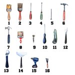 Camiseta personalizada 100% algodón con diseño de herramientas de reparación con 1-12 nombres Divertido regalo de cumpleaños Día del Padre para papá A