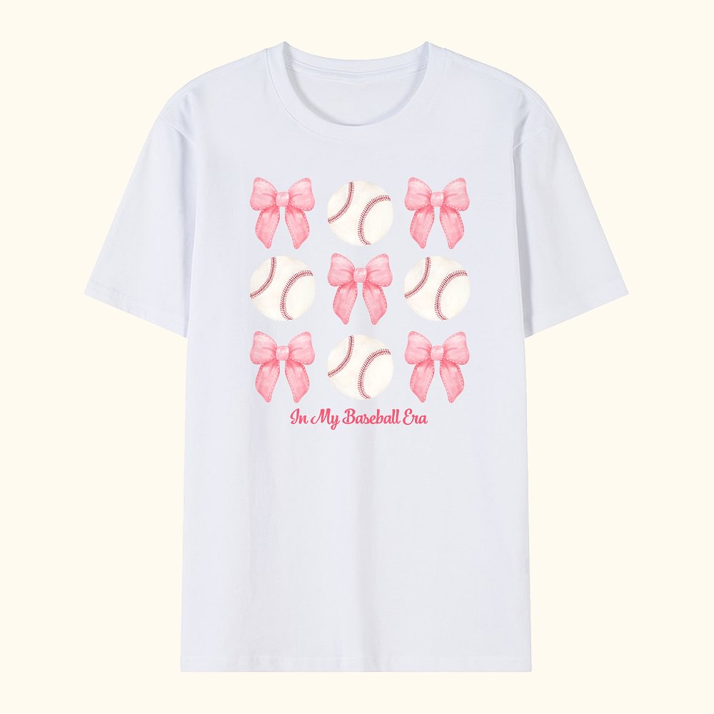 T-shirt Adulte Personnalisé avec Texte et Noeud Papillon Balle de Sport Cadeau d'Anniversaire pour Femme