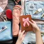 Personalisierte Multicolor PU Leder Coquette Bogen Passport Cover Gepäckanhänger Set mit Namen Jahrestag Geburtstag Geschenk für Sie