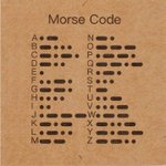 Personligt graverat morsekodarmband för män med hemligt meddelande Fars dag Jubileumspresent till honom