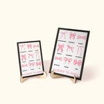 Gepersonaliseerde Gezegend Voor Nana Coquette Strik Houten Plaquette met Bijbeltekst Verjaardag Christelijk Religieus Cadeau voor Haar