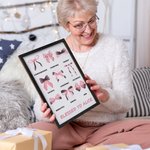 Gepersonaliseerde Gezegend Voor Nana Coquette Strik Houten Plaquette met Bijbeltekst Verjaardag Christelijk Religieus Cadeau voor Haar