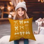 Personalisierte Coquette Bogen karitative gesegnete Worte der Bibel werfen Kissenbezug mit Namen christlichen Geburtstag Geschenk für Familie