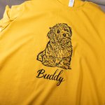 T-shirt Sweatshirt Personnalisé avec Photo et Nom Cadeau d'Anniversaire pour les Propriétaires d'Animaux de Compagnie