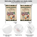 Henkilökohtainen Making Memories Yksi leirintäalue kerrallaan Garden Flag lahja Camping Parit