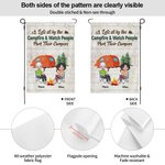 Henkilökohtainen Istutaan nuotion äärellä ja katsellaan, miten ihmiset pysäköivät asuntoautojaan Garden Flag vuosipäivälahja pariskunnille