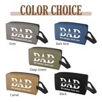 Henkilökohtainen suuri kapasiteetti WC Travel Bag 1-12 Kid nimet ja teksti Isänpäivä lahja miehille