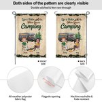 Bandiera da giardino personalizzata La vita è migliore quando sei in campeggio Regalo per una coppia di campeggiatori