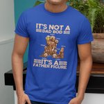 Personalised It's Not A Dad Bod It's A Father Figure T-shirt Sweatshirt with Beer Papa Bear and Baby Bears Funny Birthday Father's Day Gift for Family