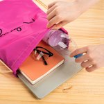 Personalised Multicolor Drawstring Rucksack Bag with Initial and Name Back to School Gift for Kids