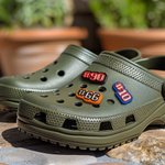 Personlig 3D-spelare nummer Clog Charm Skotillbehör Födelsedagspresent för sportälskare