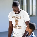 Personalised It's Not A Dad Bod It's A Father Figure T-shirt Sweatshirt with Beer Papa Bear and Baby Bears Funny Birthday Father's Day Gift for Family