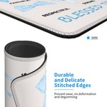 Tapis de Souris Personnalisé avec Parole Bénie Biblique et Nœud Papillon Cadeau Anniversaire pour Femme Chrétienne