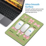 Tapis de Souris Personnalisé avec Parole Bénie Biblique et Nœud Papillon Cadeau Anniversaire pour Femme Chrétienne