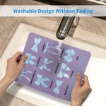 Tapis de Souris Personnalisé avec Parole Bénie Biblique et Nœud Papillon Cadeau Anniversaire pour Femme Chrétienne