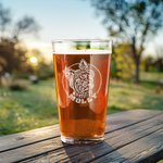 Henkilökohtainen kaiverrettu luonnos Lemmikkieläinten muotokuva valokuva 16oz Pint lasi nimellä Syntymäpäivä Housewarming lahja lemmikkieläinten ystäv