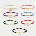 Personalisierte gravierte anfängliche Herz Charme verstellbare geflochtene Armband Multicolor verfügbar Geburtstag Jahrestag Geschenk für sie