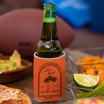 Personalisierter Bier-Kühlmanschette mit Namen Cocktail-Dattelpalme-Muster Bierflasche-Kühlmanschette 12er Set Oktoberfest Geschenk für Ehepaar