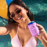 Personalisierter Bier-Kühlmanschette mit Namen Cocktail-Dattelpalme-Muster Bierflasche-Kühlmanschette 12er Set Oktoberfest Geschenk für Ehepaar