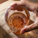 Personalized Fist Bump 10oz Whisky Glass with Laser Engraved 1-8 Kid Name Father's Day Birthday Gift for Him