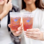 Personalised Set of 10 Last Toast On The Coast Plastic Disposable Cups with Text Wedding Beach Bachelorette Party Gift for Bridesmaid