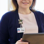 Personalised Cute Sunflower Highland Cow Retractable Acrylic Badge Reel ID Clip with Name Birthday Gift for Highland Cow Lovers