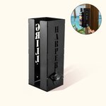 Dispenser porta-lattine in metallo personalizzato con apribottiglie e testo Bar Club Wedding Party Accessorio Festa del Papà Regalo per gli amanti del