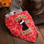 Personalized 1st Birthday Rodeo Cowboy Baby Burlap Bandana Bib with Name Baby Shower Birthday Party Gift for Baby