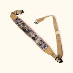 Personalized Adjustable Camo Hunting Sling Shoulder Strap with Embroidery Text and Metal Swivels Practical Gift for Hunter