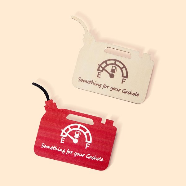 Personalized Wooden Gas Can Gift Card Money Holder with Name Father's Day Birthday Gift for Him