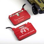 Personalisierte hölzerne Gas kann Geschenkkarte Geldhalter mit Namen Vatertag Geburtstag Geschenk für ihn