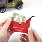 Personalisierte hölzerne Gas kann Geschenkkarte Geldhalter mit Namen Vatertag Geburtstag Geschenk für ihn