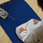 Personalised Arabic Velvet Prayer Mat with Embroidery Name Wedding Eid Gift for Islamic Family Friend