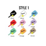 Personalisierte Multi-Color PU Leder Pickleball Schlüsselanhänger mit Namen Geburtstag Geschenk für Sportliebhaber