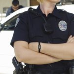 Personalized Thin Blue Line Adjustable Braided Bracelet with 3D Printing Badge Number Anniversary Birthday Gift for Police Family