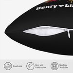 Personalized Best Dad Repair Tool Throw Pillow Cover with 1-8 Kid Names Father's Day Birthday Gift for Dad Grandpa