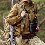 Personalized Adjustable Camo Hunting Sling Shoulder Strap with Embroidery Text and Metal Swivels Practical Gift for Hunter