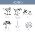 Gobelet Isotherme 350 ml Personnalisé avec Nom Cadeau de Plage pour Demoiselle d'Honneur Femme